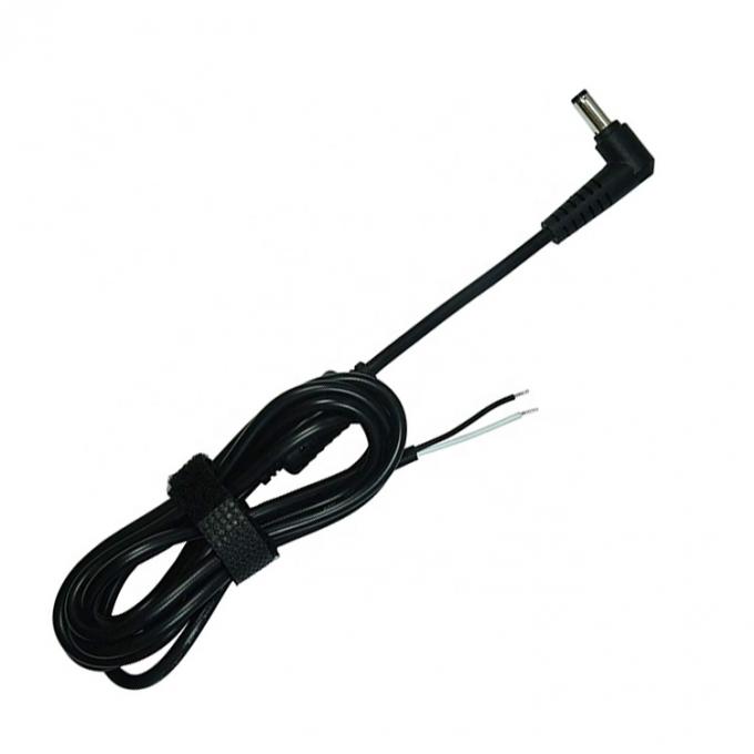 CUSTOM 90 Degree Right Angel DC Barrel Jack Male Female to Open Pigtail DC Power Charger Cable 5