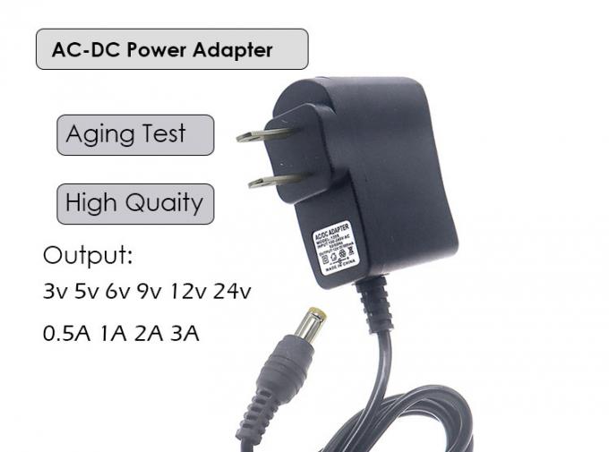 US EU UK AU Plug AC to 5V 9V 12V DC 5.5x2.1mm 2.5 Jack Power Supply Adapter 0