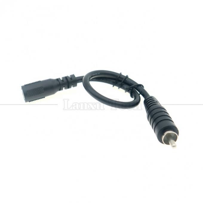 RCA Male to DC 5.5x2.5mm 5.5x2.1mm Female Plug Barrel Jack 12V DC Pedal Power Cable 4