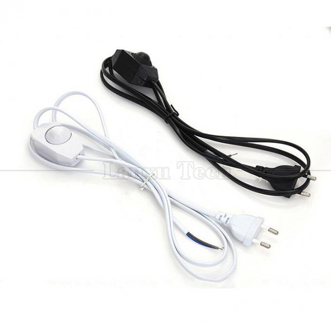 1.8m EU Plug ON OFF LED Dimmer Controller Adapter AC Power Extension Cord Cable for Table Lamp 0