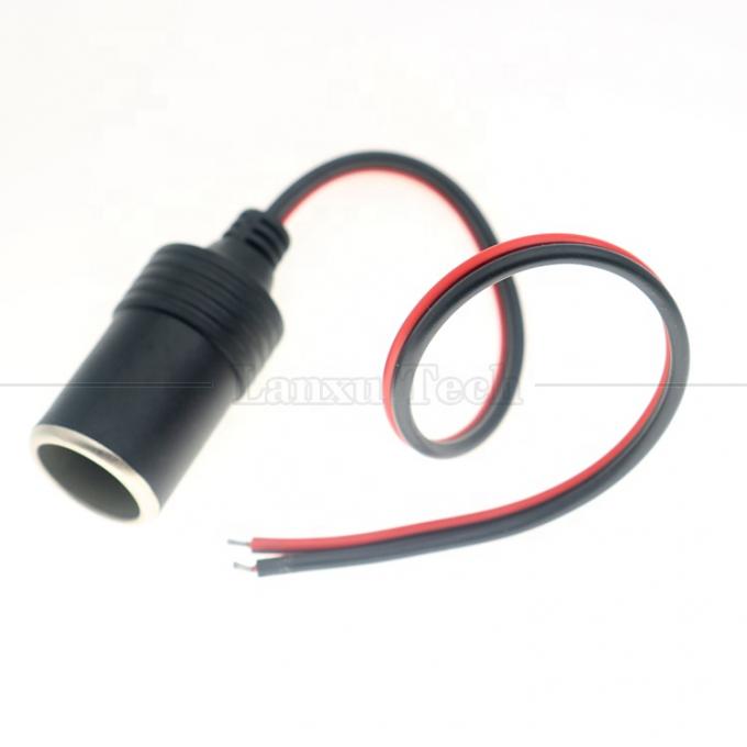 12V 24V 10A 18AWG DC Car Cigarette Lighter Female Socket Plug Power Adapter Extension Cable 3