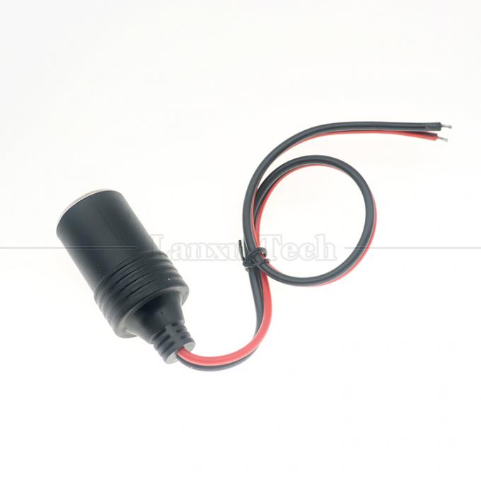 12V 24V 10A 18AWG DC Car Cigarette Lighter Female Socket Plug Power Adapter Extension Cable 4