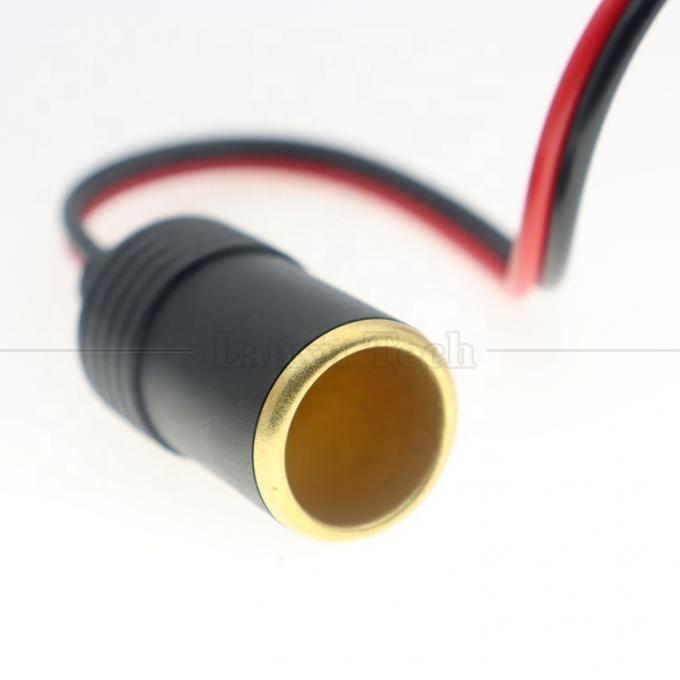 12V 24V 20A Pure Cooper DC Car Cigarette Lighter Female Socket Plug Power Adapter Extension Cable 3
