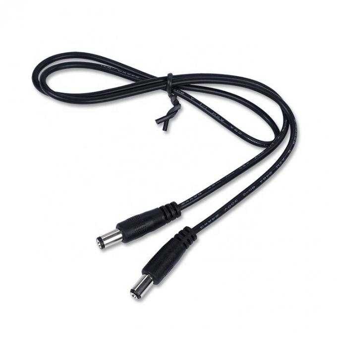 OEM 1M 3M 12V 5V Male To Male 2 Cores 5.5X2.5mm 5.5X2.1mm 1.35x3.5mm DC Power Cable 4