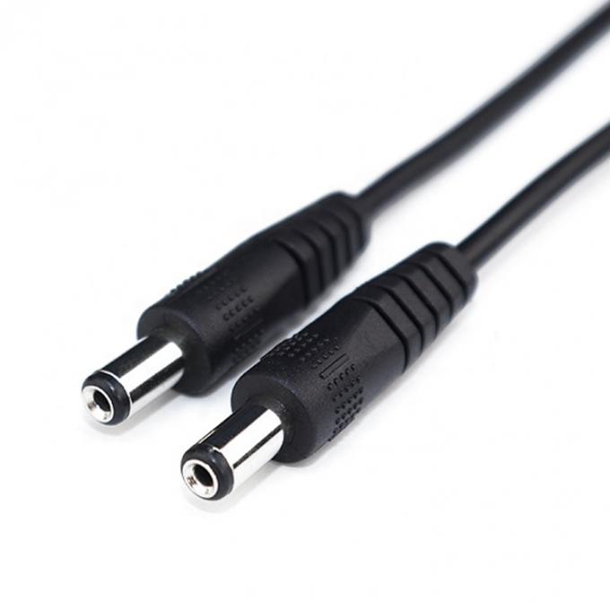 OEM 1M 3M 12V 5V Male To Male 2 Cores 5.5X2.5mm 5.5X2.1mm 1.35x3.5mm DC Power Cable 2