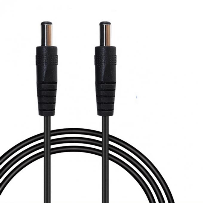OEM 1M 3M 12V 5V Male To Male 2 Cores 5.5X2.5mm 5.5X2.1mm 1.35x3.5mm DC Power Cable 1