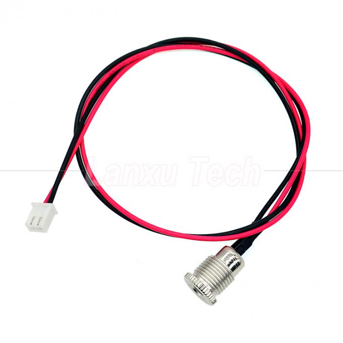 Waterproof DC Female Socket 5.5x2.1mm 5.5x2.5mm Jack DC099 to XH2.54 PH SH VH Connector Cable with Cap 4