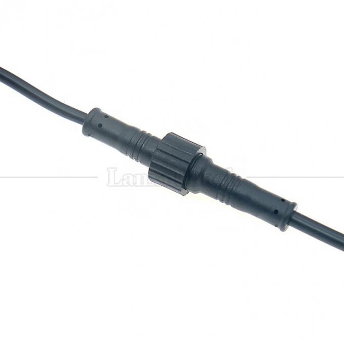 Customization IP67 IP68 Waterproof M12 2pin 3 Pin 4pin M12 DC to Open Bare Wires End Cable for LED Light 3