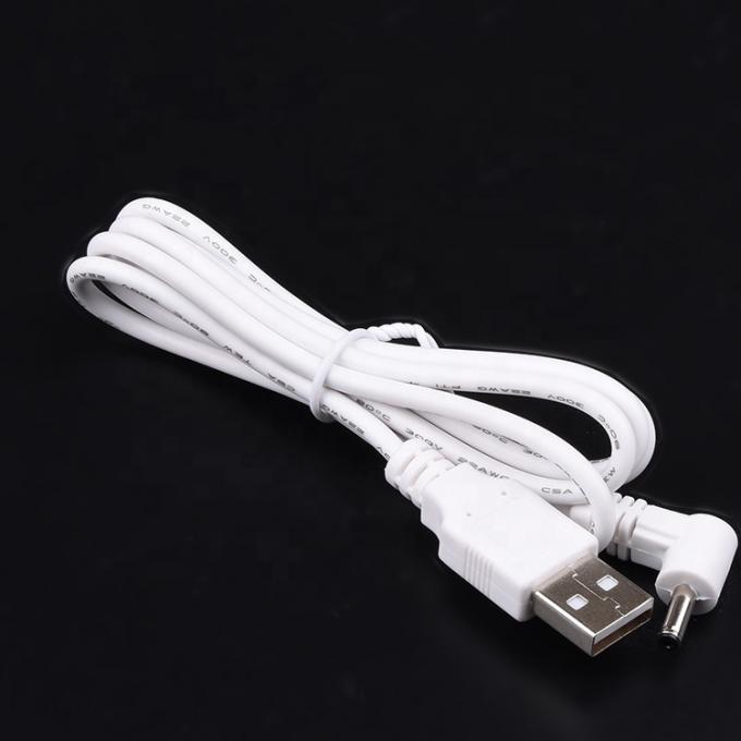 Custom 90 Degree Angle 1m USB to DC Male 3.5x1.35mm Power Extension Cable 1