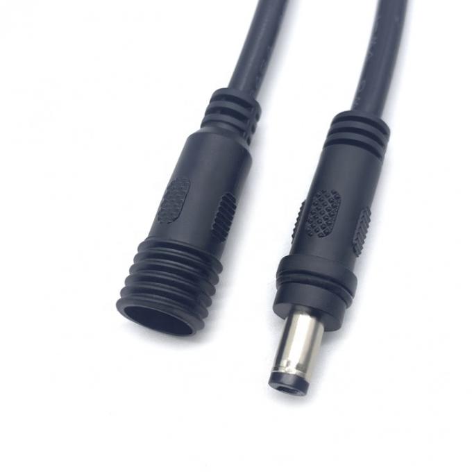 Male to Female 5.5x2.1mm 5.5x2.5mm 3.5x1.35mm Waterproof DC Power Extension Cable 4