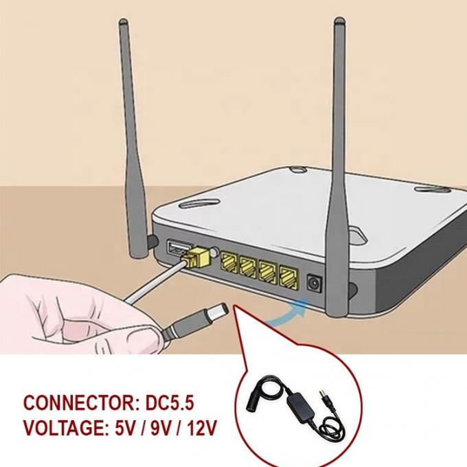 DC 5V 9V 12V 15V Automatic Controller Power on off  Reset Refresh WiFi Router Auto Restart Timer 2