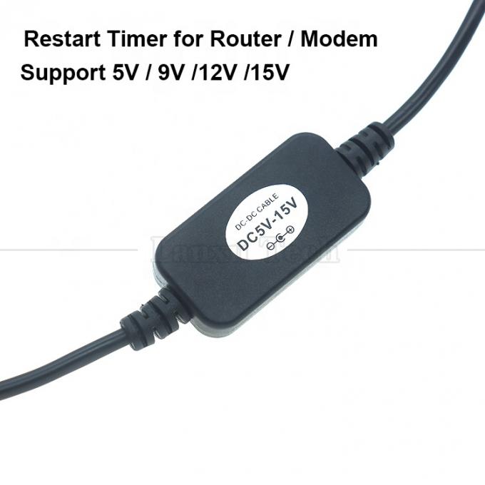 DC 5V 9V 12V 15V Automatic Controller Power on off  Reset Refresh WiFi Router Auto Restart Timer 3