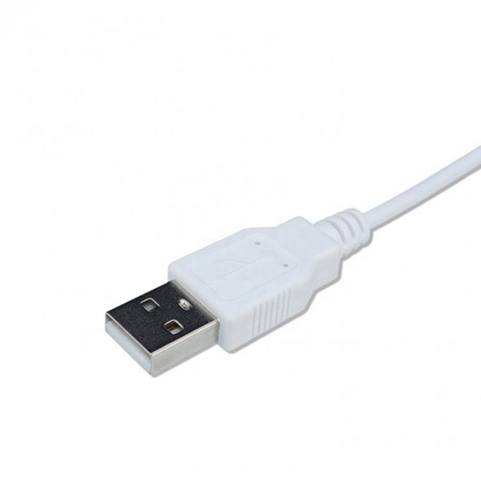 White Black 90 Degree Angle 5.5x2.1mm 5.5x2.5mm 1.35x3.5mm USB to DC Power Cable 5