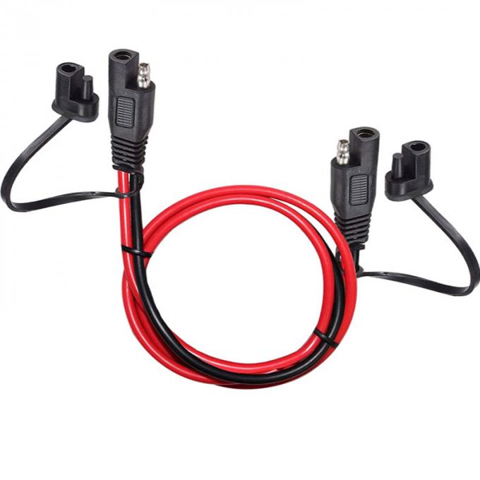 14AWG 2m SAE to SAE Power Automotive Extension Cable Quick Disconnect Wire Harness SAE Connector for Solar Battery 1