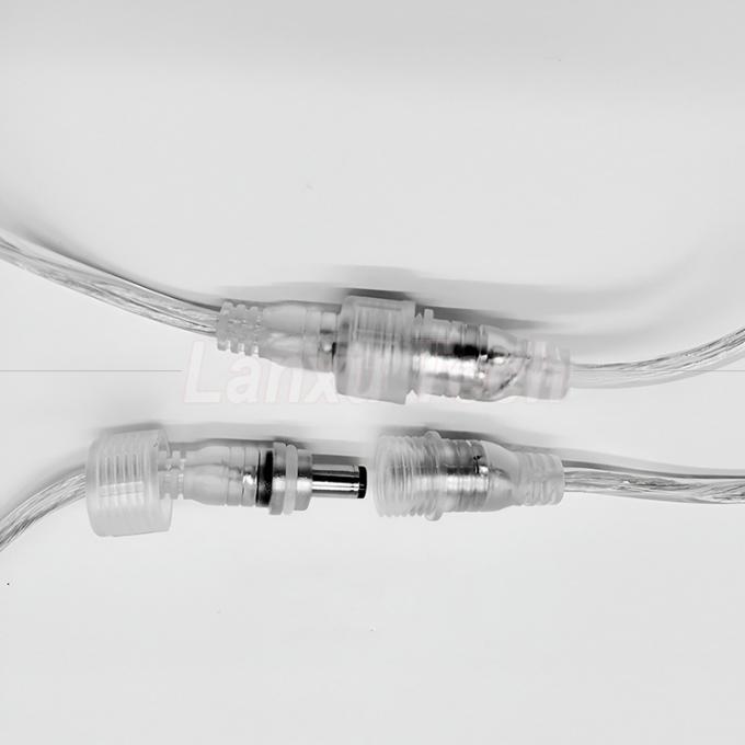 Waterproof Male to Female DC.5x2.1mm Barrel Jack Power Extension Cable for LED Strip Lamp Bulb Light 6