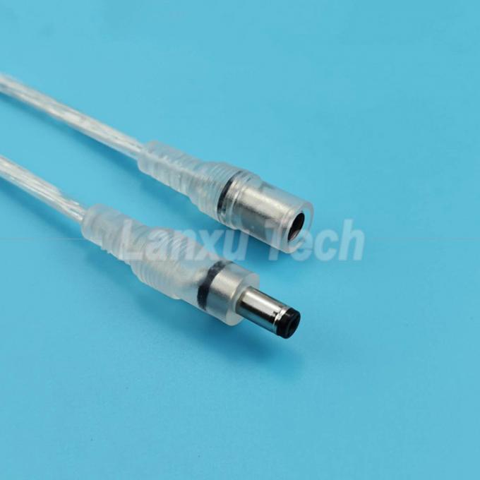 Waterproof Male to Female DC.5x2.1mm Barrel Jack Power Extension Cable for LED Strip Lamp Bulb Light 5