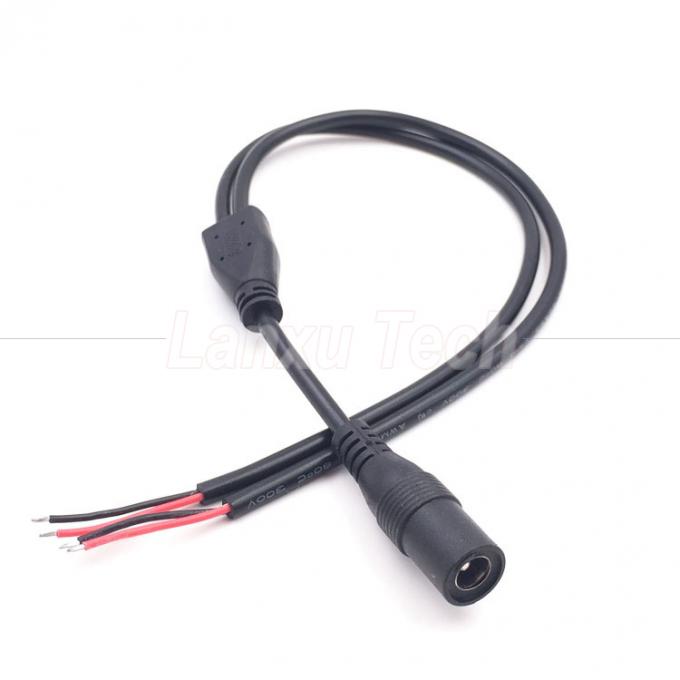 DC Male Female 5.5x2.1mm Jack Splitter Power Extension Cable for LED Light CCTV Camera 1