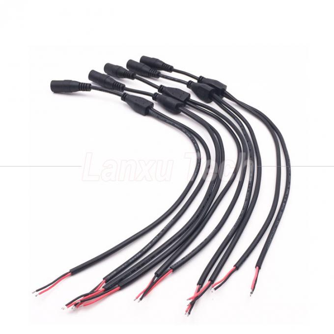 DC Male Female 5.5x2.1mm Jack Splitter Power Extension Cable for LED Light CCTV Camera 3