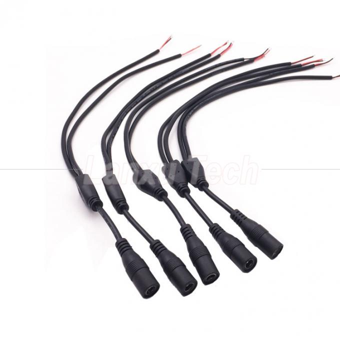 DC Male Female 5.5x2.1mm Jack Splitter Power Extension Cable for LED Light CCTV Camera 6