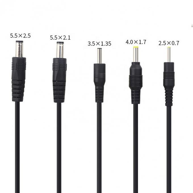 Customization USB to DC 2.1x5.5mm 2.5x5.5mm 1.35x3.5mm 2.5x0.7mm 4.0x1.7mm Power Cable 3