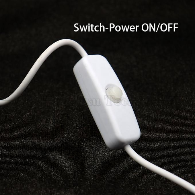 DIY 1m Power on off Controller Open Wire USB Switch Cable for Led Light Strip Lamp 2