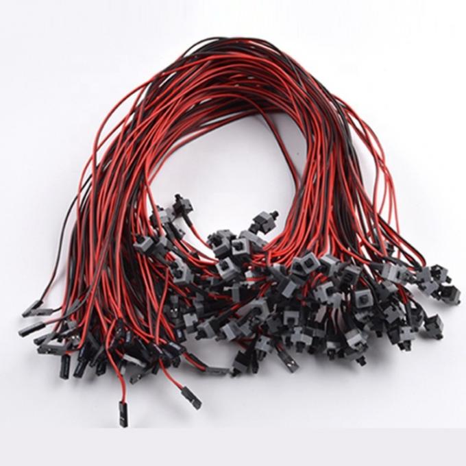 2 Pin SW PC Case Motherboard Swith on off Computer Reset Power ATX Cable 0