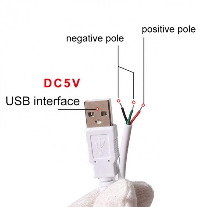 5V Power Dimming Switch Dimmer USB Charger Cable for Led Strip 4