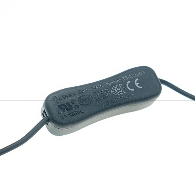 Power ON OFF 1M USB A Male to Open Tinned Bare Wire Charger Cable with 304 Switch Button 4