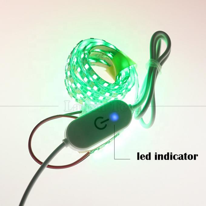 5V Stepless Touch Switch USB to Open Wires End on off Dimmer Cable for Led Strip Light Lamp 2