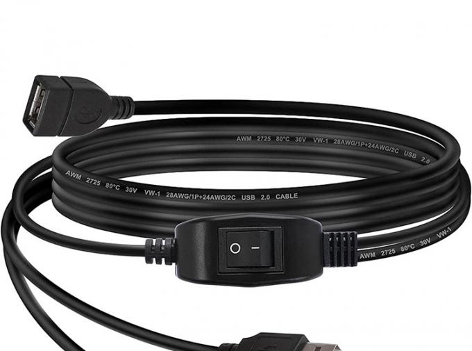 1 Female to 2 Dual Male USB Y Splitter Printer Sharing Switch Cable for Printer Scanner Speaker Keyboard Mouse 1