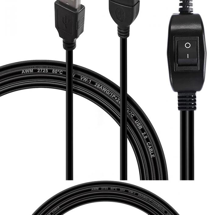 1 Female to 2 Dual Male USB Y Splitter Printer Sharing Switch Cable for Printer Scanner Speaker Keyboard Mouse 6