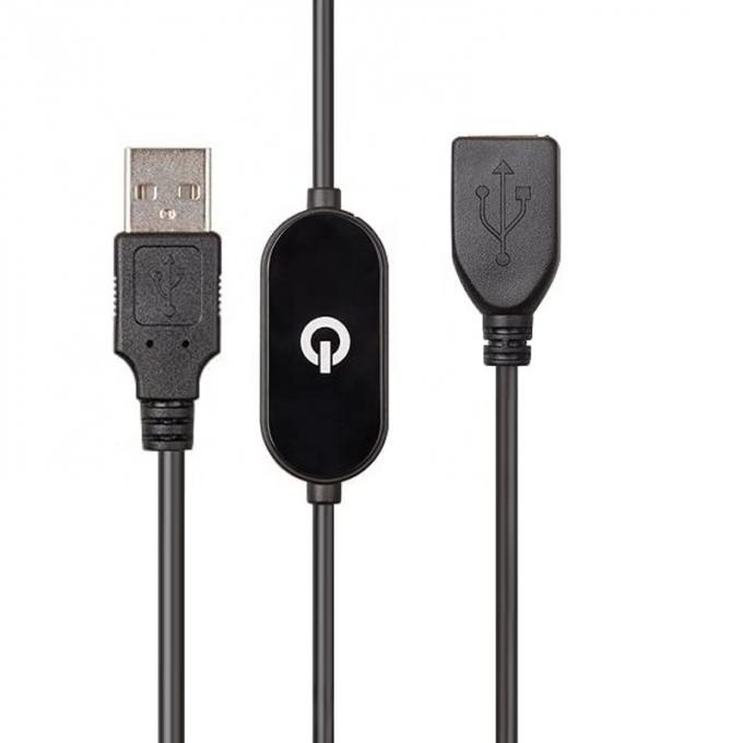 Touch Dimmer Switch Male to Female Type a USB Extension Cable for Led Strip Lights 1