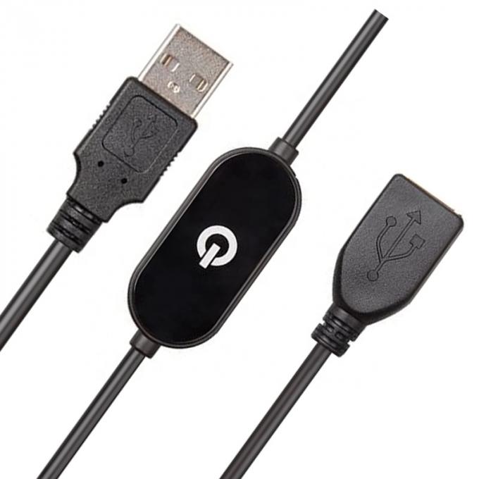 Touch Dimmer Switch Male to Female Type a USB Extension Cable for Led Strip Lights 4