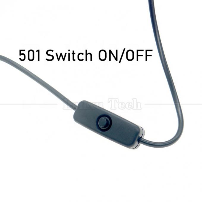 High Quality Booster 5V USB to 12V 9V DC 5.5x2.1mm Barrel Jack Power Charger ON OFF Cable with Switch  for Router Fan LED Strip 2