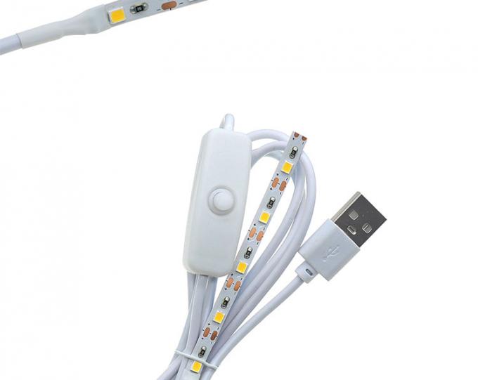 High Quality USB Controller Dimmer Power on off Switch Cable with LED Light Strip Lamp 4