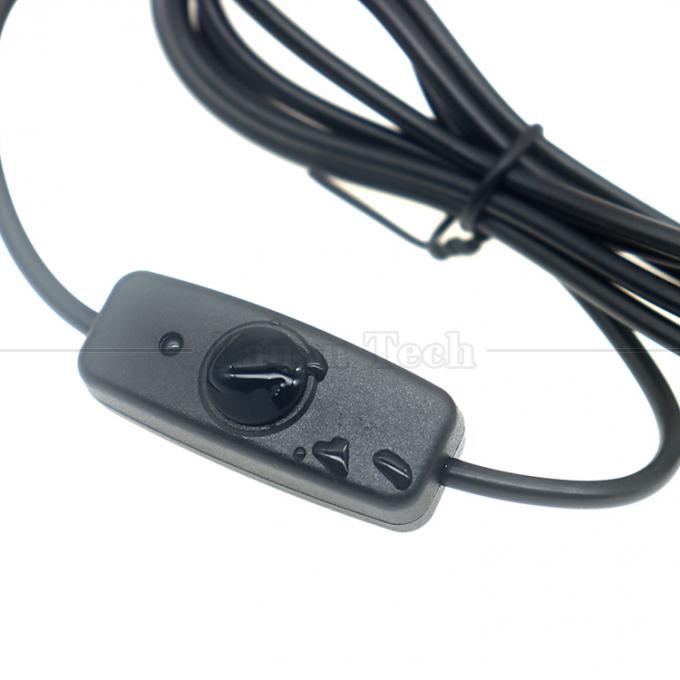 Custom Factory Waterproof Silicon Cover Push Button 2 Pin DC Power on off Switch Cable for Lamp Motorcycle 1