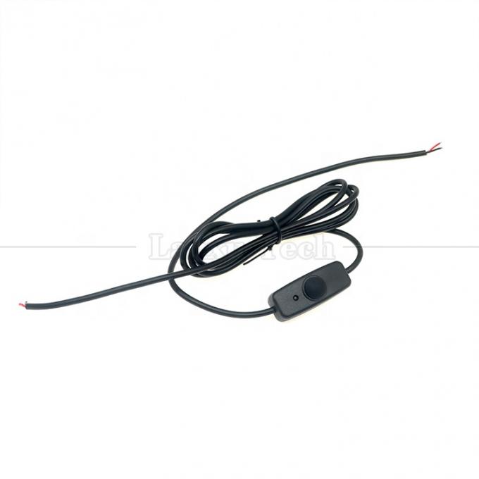 Custom Factory Waterproof Silicon Cover Push Button 2 Pin DC Power on off Switch Cable for Lamp Motorcycle 4