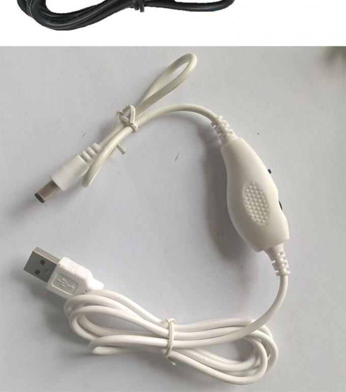 5V USB to DC 5.5x2.1mm 12V Output Brightness Control Adjustable Dimmer on off Switch Cable for LED Light Lamp Fan 7