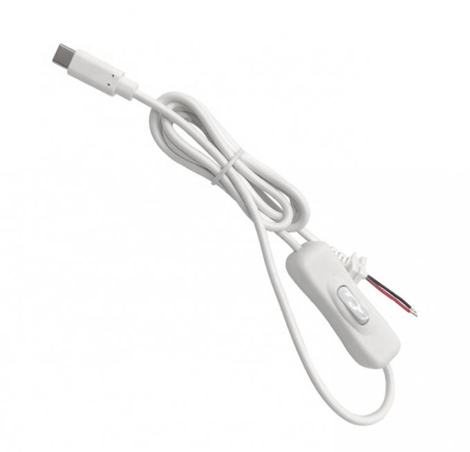 Power ON OFF  USB Type C Switch  Cable for Led Lamp Light 0