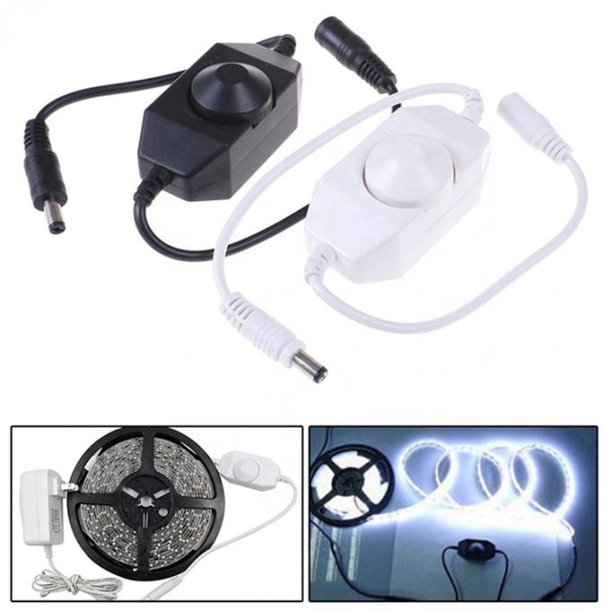 12V 24V Led Table Lamp Strip Rope Lights Male to Female Led Dimmer Switch Remote Controller 1