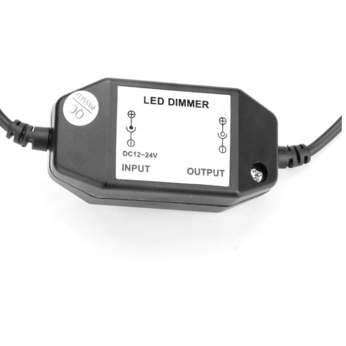 12V 24V Led Table Lamp Strip Rope Lights Male to Female Led Dimmer Switch Remote Controller 5