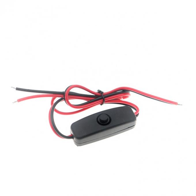 Customized In-line Switch Button on off Power Cable for Led Lamp Motor 0