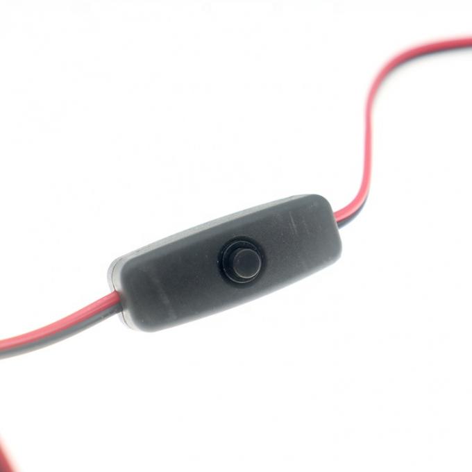 Customized In-line Switch Button on off Power Cable for Led Lamp Motor 3