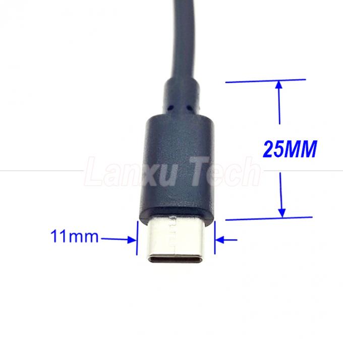 USB Type C Male to Female on off Silicon Cap Switch Extension Cable for Raspberry Pi Lamp Fan 2
