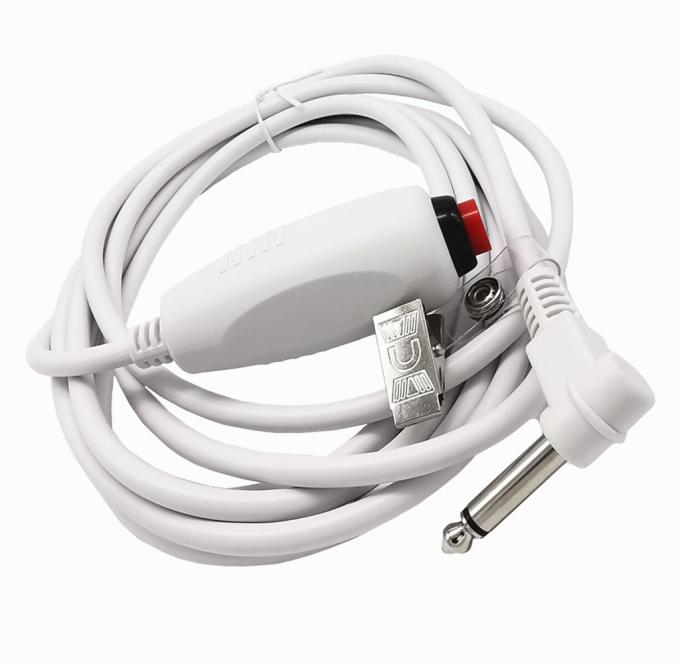 Custom 6.35 Single Button Switch Line Emergency Call Button Nurse Call Cable with Clip for Nurse Station Nurse Call System 5