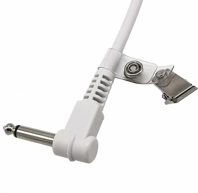 Custom 6.35 Single Button Switch Line Emergency Call Button Nurse Call Cable with Clip for Nurse Station Nurse Call System 7