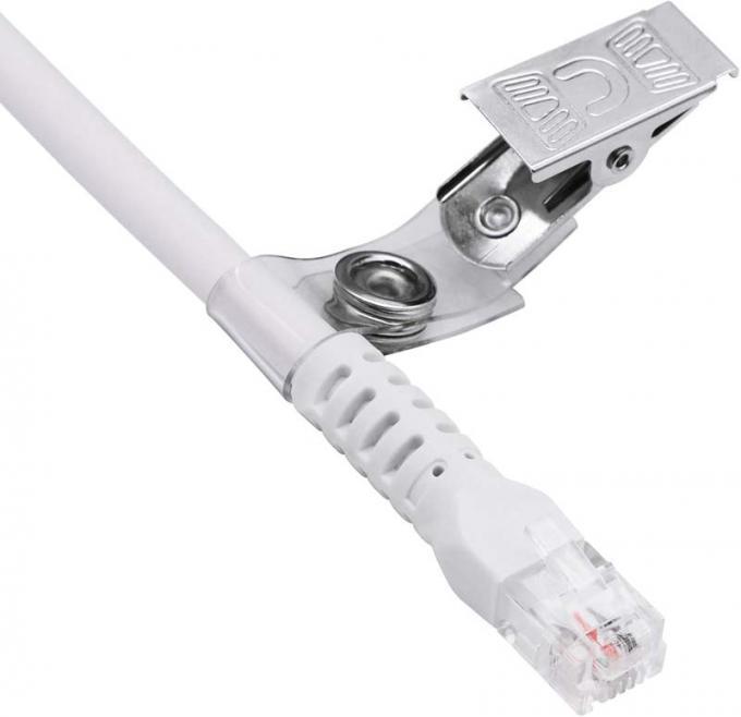 Custom RJ11 6Pin 4Core Single Button Hand Grip Nurse Call Cable with Clip for Nurse Station Nurse Call Station 2
