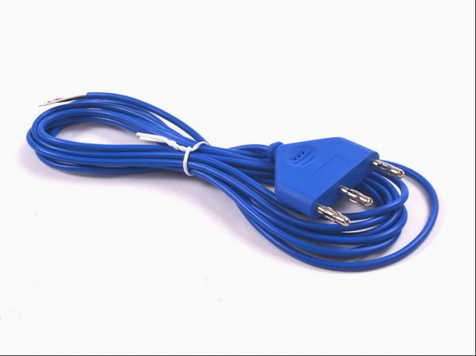 Customize High Frequency 3 Pin Plug Disposable ESU Pencil Cable Electrosurgical Pencil Wire Electric Knife Wire 0