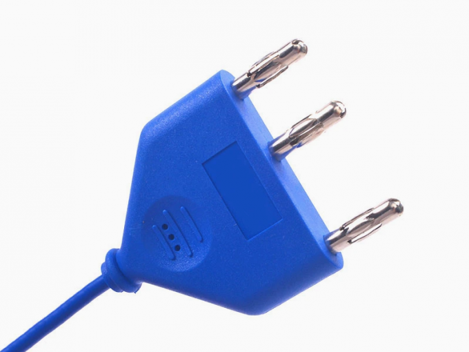 Customize High Frequency 3 Pin Plug Disposable ESU Pencil Cable Electrosurgical Pencil Wire Electric Knife Wire 2