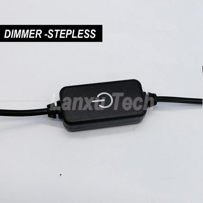 USB to DC Jack Stepless Dimmer for LED Light Strip 4